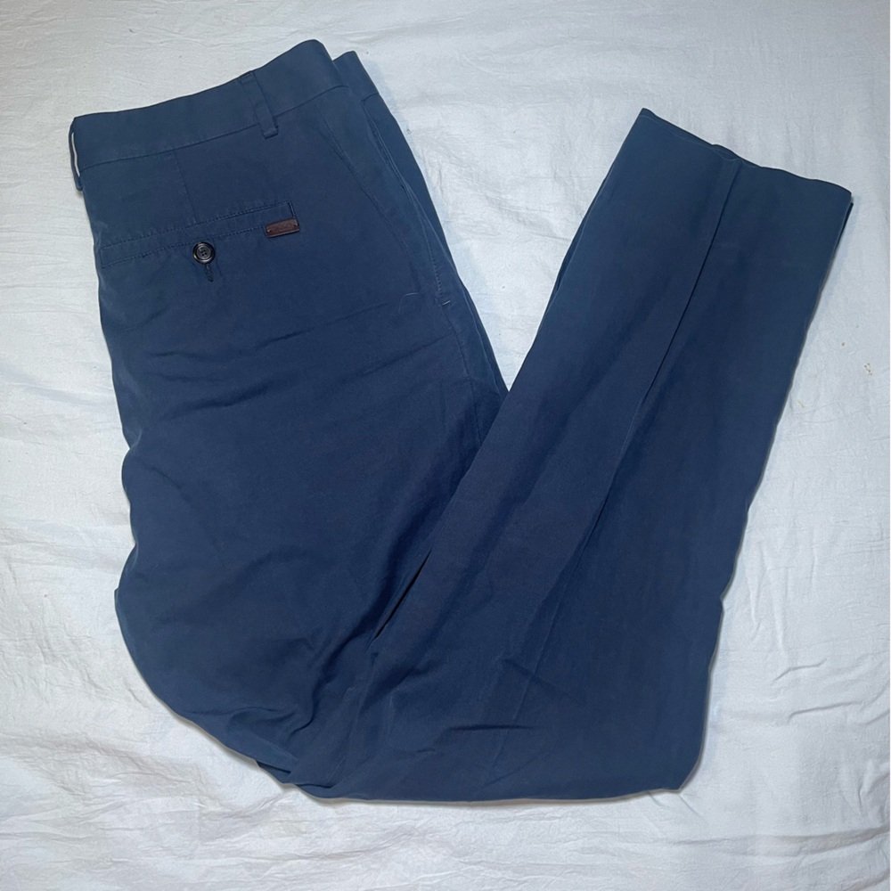 Tod's - Navy Slim-Fit Stretch-Cotton Twill Chinos - Blue